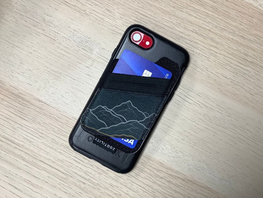 Elastic Phone Wallet Archipelago The Island Institute Store