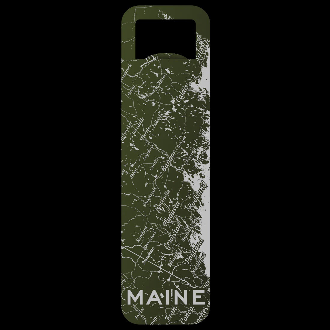 Map Bottle Opener Archipelago The Island Institute Store